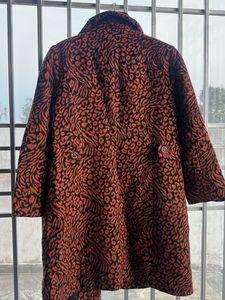 Vintage Animal Print Coat