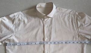 Men&#39;s Beige Formal Shirt