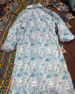 Floral Print Shirt Dress