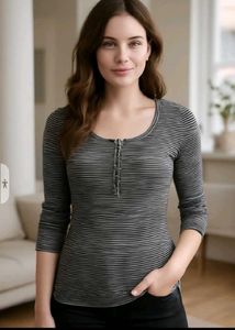 Striped Long Sleeve Top🪬🪬