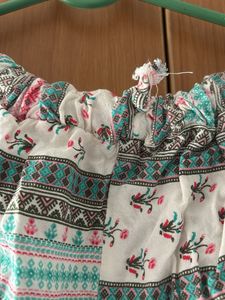 Multi colored beach shorts