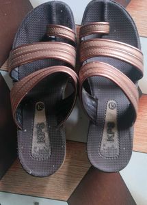 Vintage KPS Brown Toe-Loop Sandals