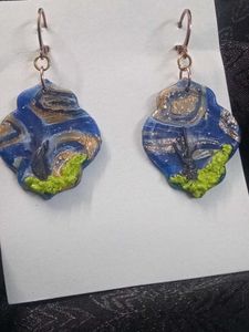Van Gogh Inspired Earrings