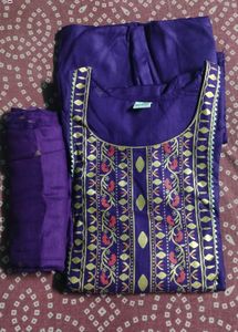 beautiful kurti pant Dupatta set