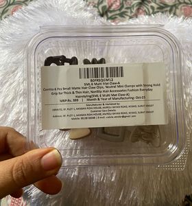 👑 The Ultimate 6-Piece MATTE Hair Clip Set! 👑