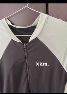 Black &amp; Green Swim Dress