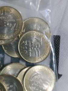 10 Rupees Coin AKAM 2025 RBI Mint Seal Packet 2ps