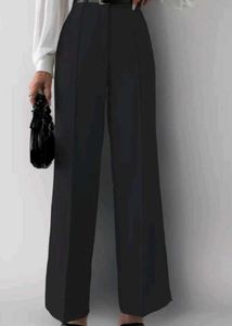 Elegant Black Wide Leg Pants