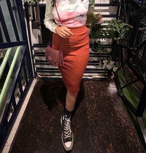 H&amp;M Brown long skirt