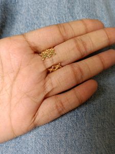 Giva Gold Plated Ring - Adjustable Size