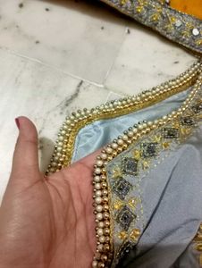 Gorgeous Yellow Lehenga Choli Set For Wedding Seas