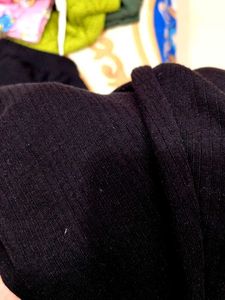 Black Leggings Thermals
