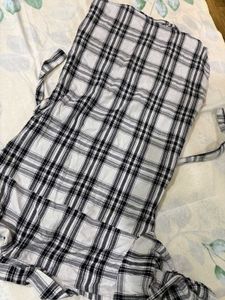 Checked Classic Mini Dress