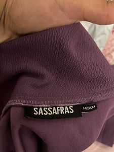 Sassfras Purple Dress