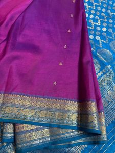 Pure silk saree with rare Sona Rupa zari