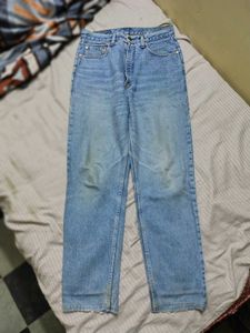 Vintage Levi&#39;s Orange Tab Light Wash Jeans