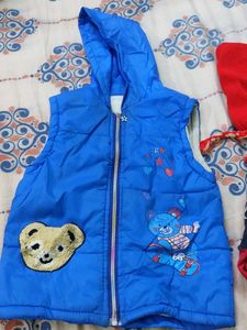 Cute Blue Kids Vest