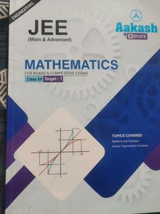 Mathematics Whole Set Aakash + Byjus For Jee Prep