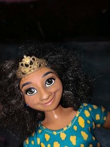 Princess Doll with Dress &amp; Crown