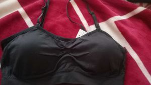 Padded Black Bra