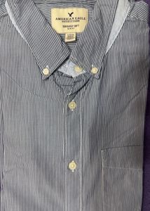American Eagle Striped Shirt