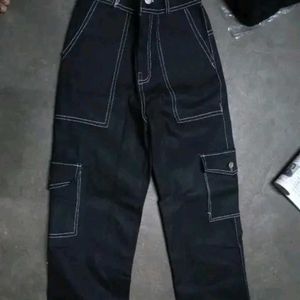 Black Cargo Pants