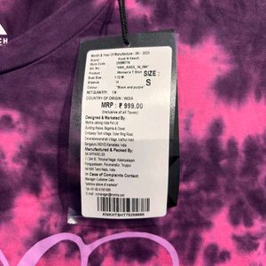 KOOK N KEECH women's tye and dye tshirt