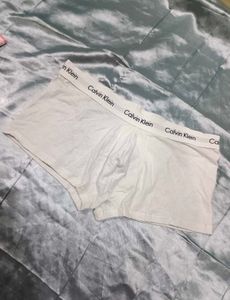 Calvin Klein White Boxers