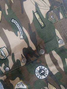 Ginger Camouflage Mini Skirt