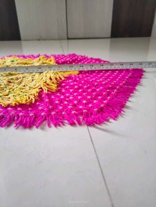 Small Table Woolen Handmade Mat