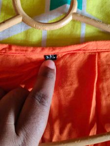 Pink &amp; Orange Indian Dress