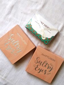 Mattlook Sultry Eyes Eyeshadow Pack Of 2, lipstick