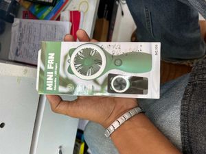 mini fan led ligth