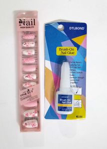 Press On Nails With Glue