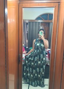 Padded Maxi Dress