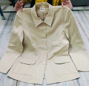 Elegant Beige Jacket