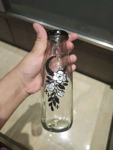 Handmade Decorated Glass Bottle