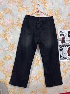 Y2k Faded Black Baggy Jeans