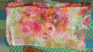New Flowery Saree