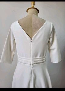 Elegant A-Line White Dress