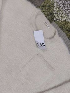 Zara Fuzzy Knit Sweater