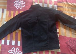 A jet black jacket