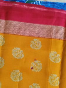 Peacock Printed Saree New