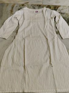 Elegant White Kurta