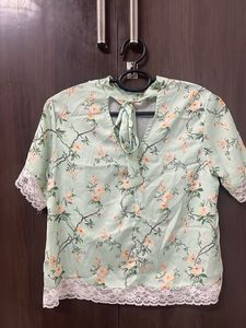 Floral Lace Top