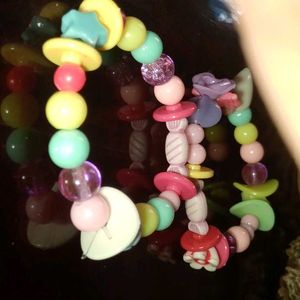 Kids Colorful Bead Bracelet