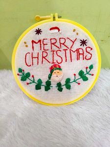 Christmas embroidery hoop, customized hoop