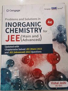 Inorganic Chemistry for JEE by Cengage