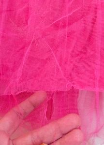 Pink Ghagra ,Top And Dupatta Set