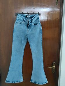 Off Duty Light Blue Bootcut Jeans